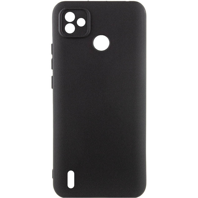 Silicone Cover Full without Logo (A) для Tecno Pop 5 (Black)-0